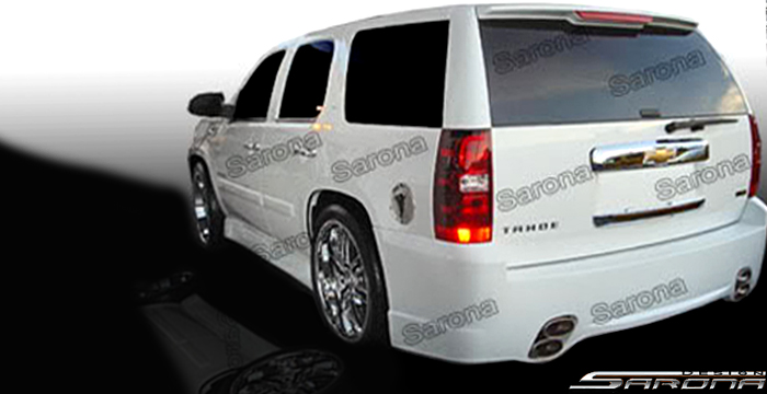 Custom Chevy Tahoe  SUV/SAV/Crossover Rear Bumper (2007 - 2014) - $675.00 (Part #CH-023-RB)